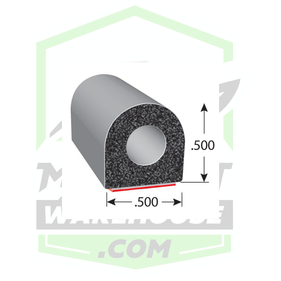 Trim Lok "D" Shaped Gasket