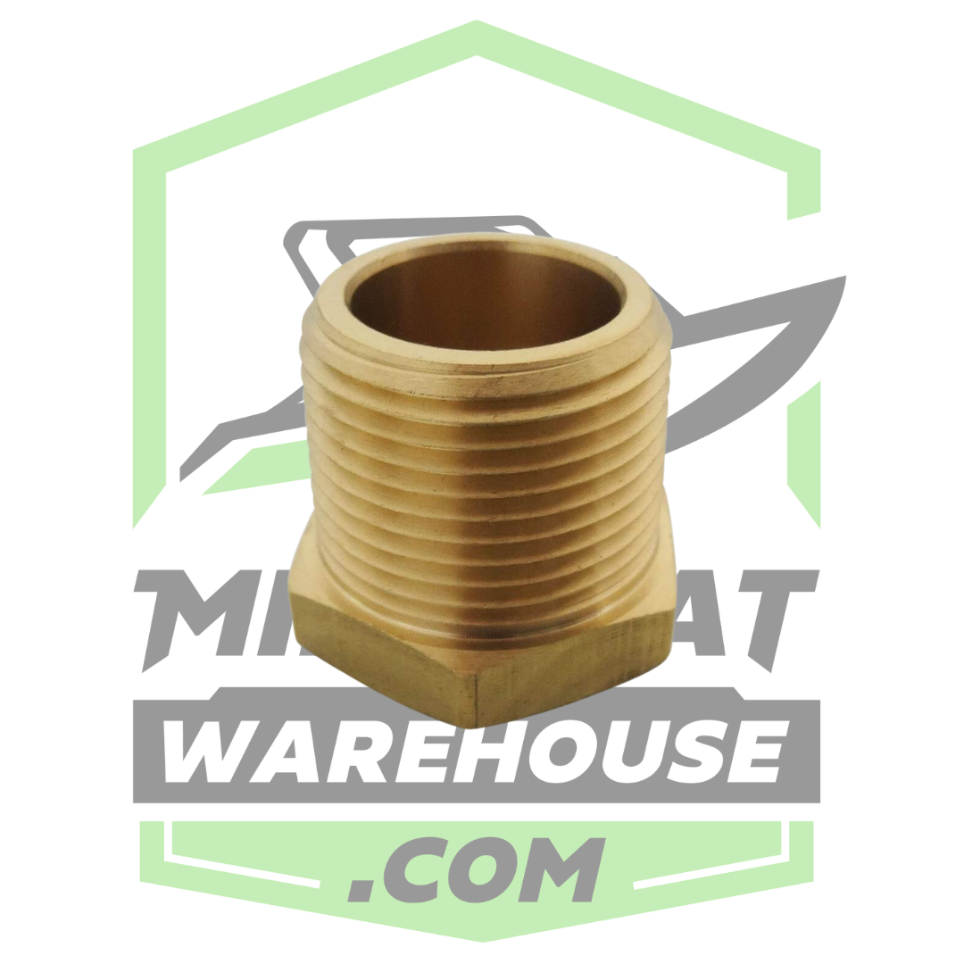 1/2" NPT Male x 1/4" NPT Female Bushing Reducer (5 Pack)