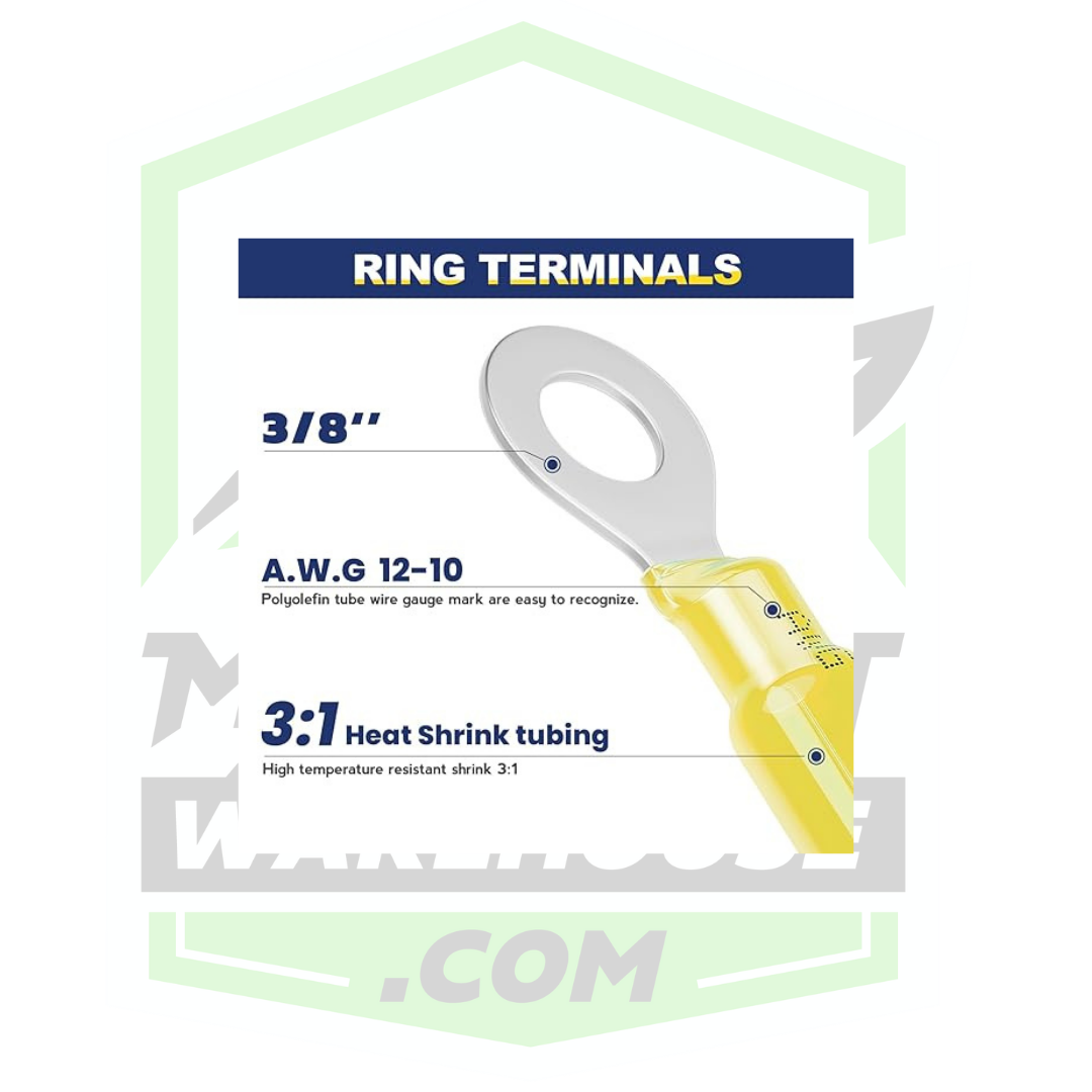 3/8" Ring Terminals