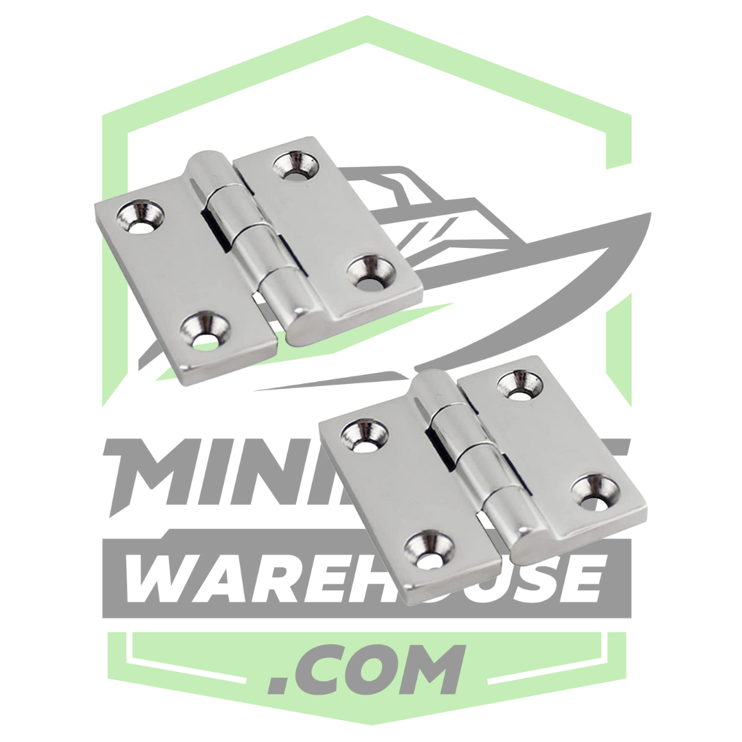 Butt Hinge SS 1-5/8" (2 Pack)