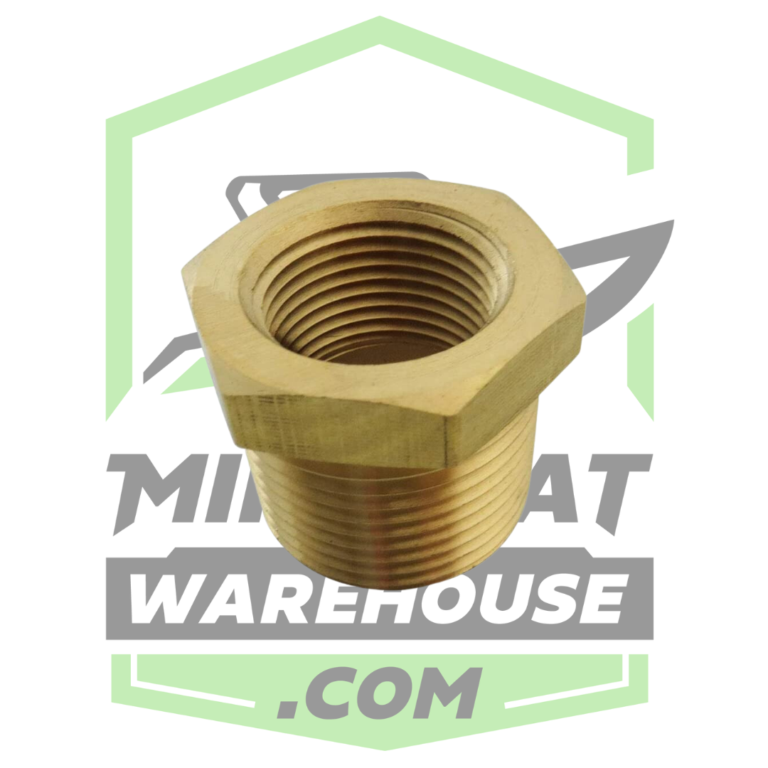 1/2" NPT Male x 1/4" NPT Female Bushing Reducer (5 Pack)