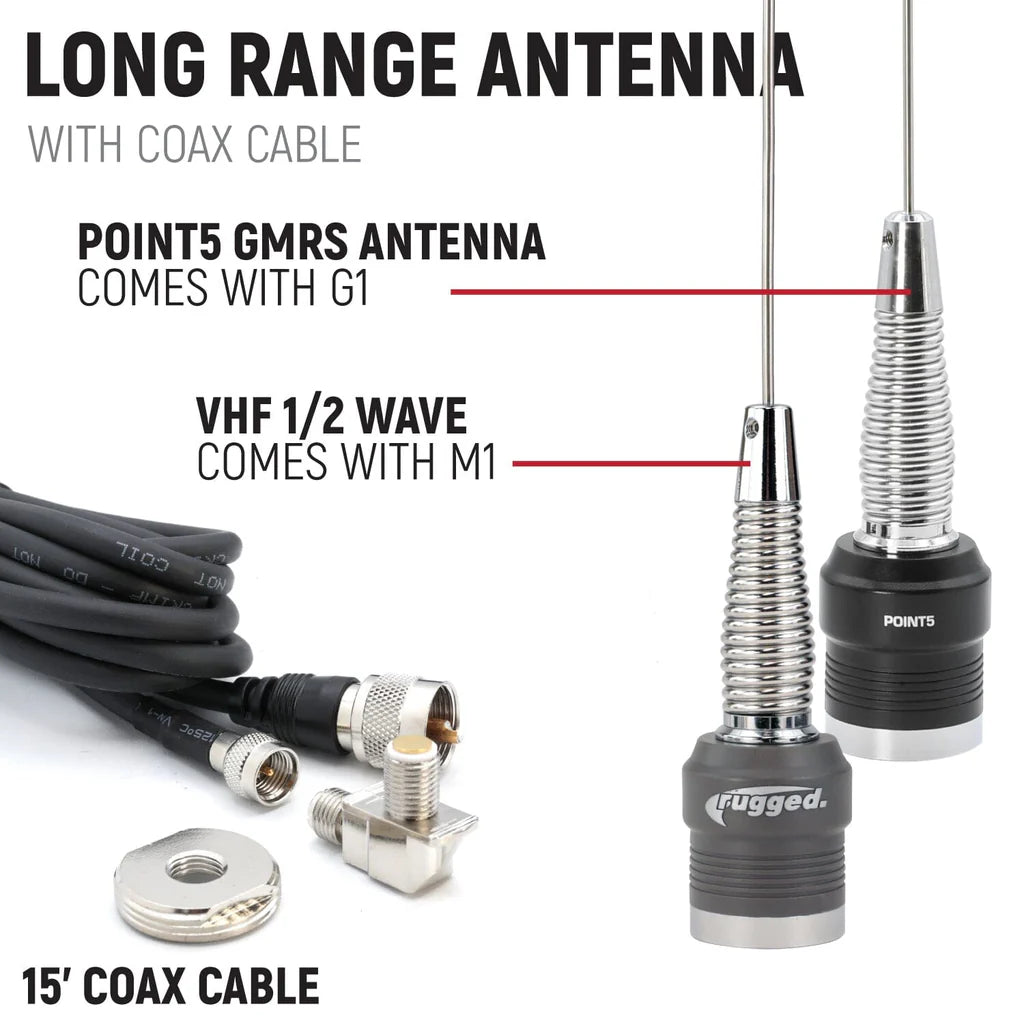 STX Stereo Complete Master Comm Kit W/ 2 Way Radio